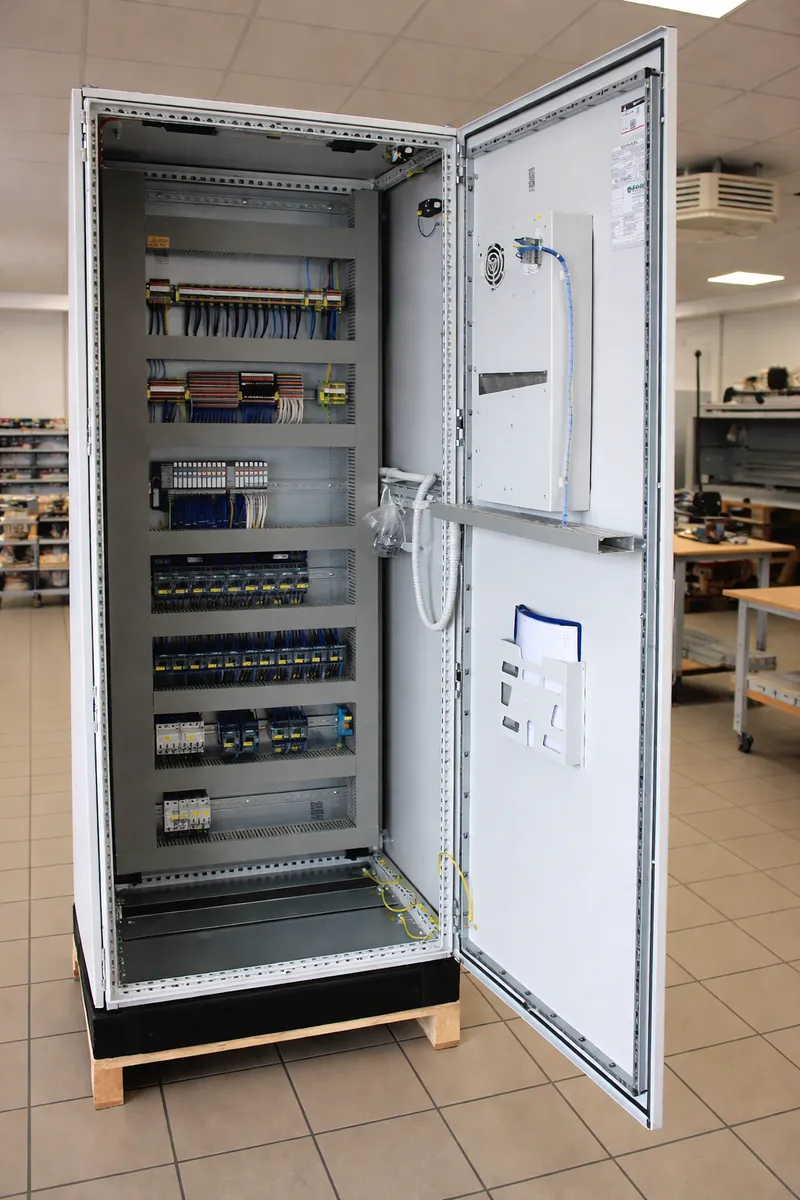 Industrieschaltschrank komplett verdrahtet – EMB Neutraubling
